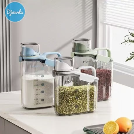 03 علب التخزين محكمة الإغلاق بأحجام مختلفة